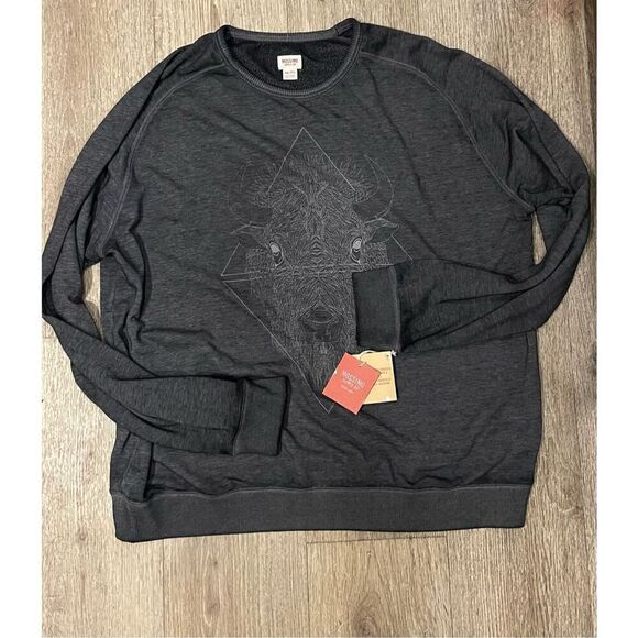 Mossimo XXL Men’s Gray Soft Sweatshirt New - Picture 1 of 4